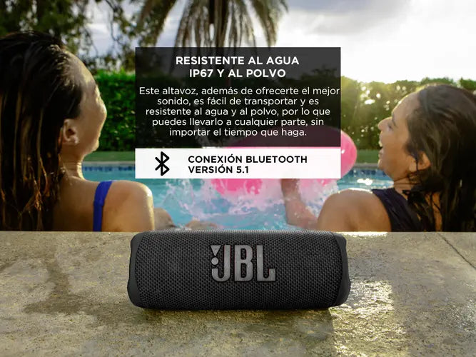 JBL Flip 6- Altavoz Bluetooth Portátil