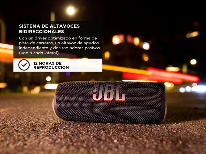 JBL Flip 6- Altavoz Bluetooth Portátil